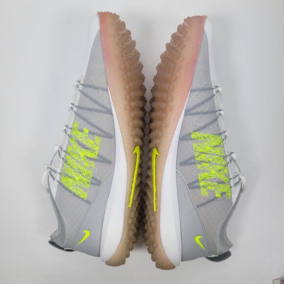 Nike Alpha Huarache 7 Pro TF Lax Men's White Gray Shoes CJ0235-101 US Sz 13 NWB - Picture 7 of 9